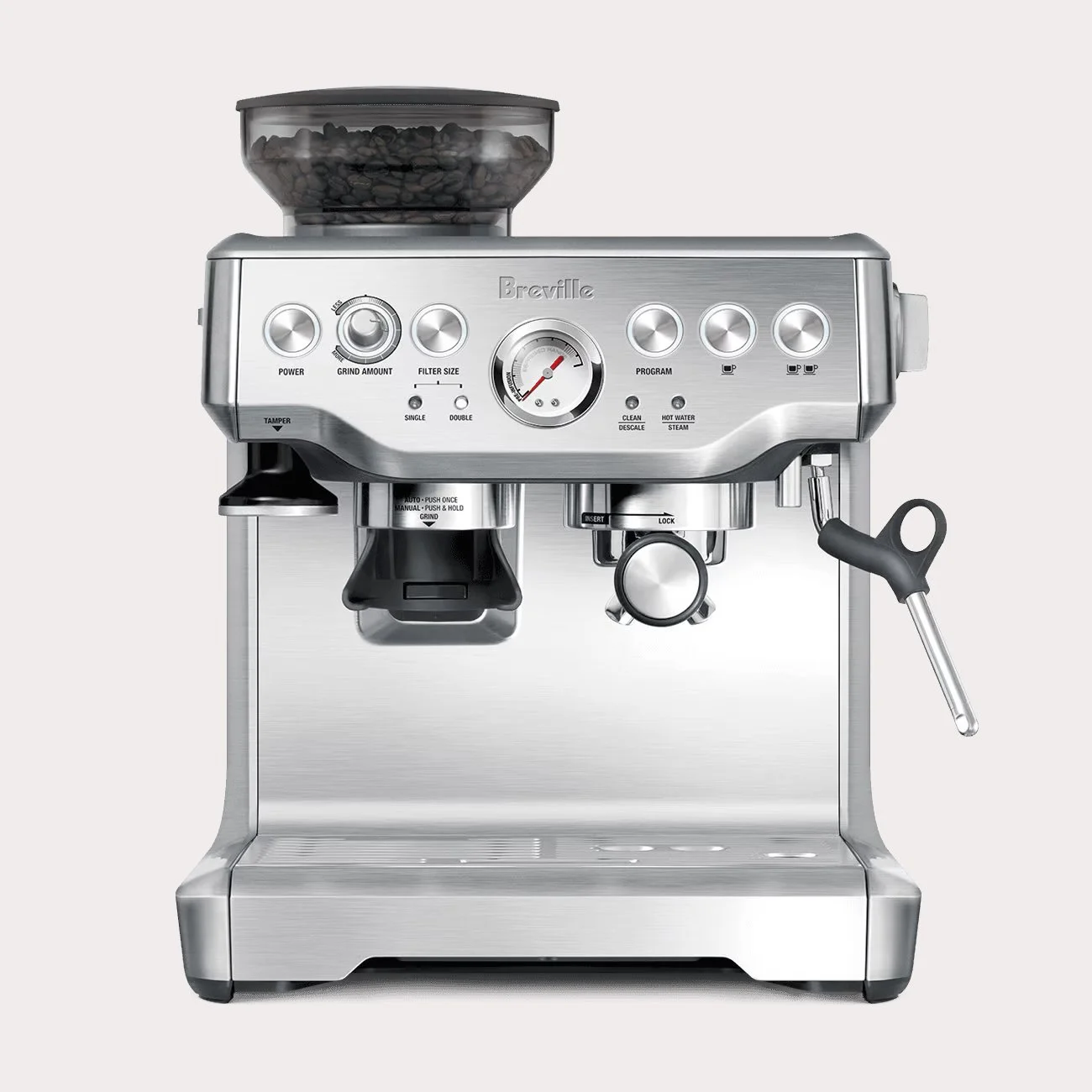 イタリア　【変圧器とグラインダー付き】Breville Barista Breville Barista Express — Creation Coffee